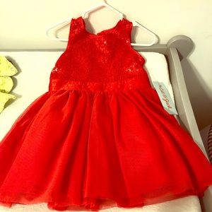 NWT Cat & Jack Red Dress